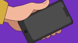 Ilustrasi konten di hand phone. (Dok. Kontennews.com/M Rifai Azhari)