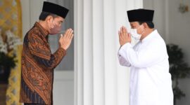 Presiden Joko Widodo bersama Menteri Pertahanan, Prabowo Subianto. (Dok. Setkab.go.id)
