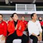 Menteri Pertahanan Prabowo bersama Presiden Jokowi dan Ketua Umum PSSI Erick Thohir. (Instagram.com/@prabowo)