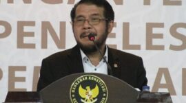 Ketua Majelis Hakim Mahkamah Konstitusi Anwar Usman. (Instagram.com/@mahkamahkonstitusi)
