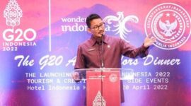 Menteri Pariwisata dan Ekonomi Kreatif Sandiaga Uno. (Instagram.com/@sandiuno)
