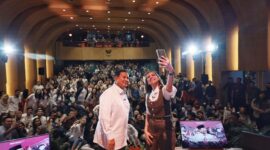 Menteri Pertahanan Prabowo Subianto melakukan wawancara eksklusif dengan Najwa Shihab di program Mata Najwa pada Jumat, 30 Juni 2023. (Dok. Tim Media Prabowo Subianto)