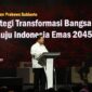 Ketua Umum Partai Gerindra Prabowo Subianto di acara 'Mata Najwa On Stage: 3 Bacapres Bicara Gagasan' di Graha Sabha Pramana UGM. (Facbook.com/@Prabowo Subianto )
