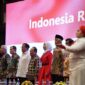 Capres Koalisi Indonesia Maju (KIM) Prabowo Subianto menghadiri Seminar Nasional Kebangsaan Bersama 1000 Guru, Rektor & Cendekiawan di Jakarta. (Dok. Tim Media Prabowo)
