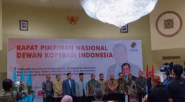 Rapat Pimpinan Nasional (Rapimnas) Dekopin telah resmi dibuka dengan megah di Hotel Mercure Ancol, Sabtu 4 hingga 6 November 2023. (Doc.Ist)
