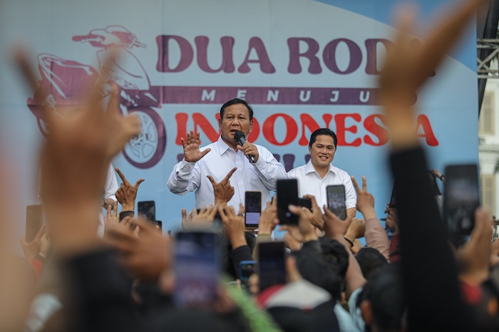 Acara deklarasi dukungan untuk Prabowo-Gibran di Lapangan Banteng, Pasar Baru, Jakarta. (Dok. TKN Prabowo Gibran)