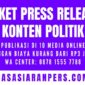 Hubungi WhatsApp Center: 0878 1555 7788 untuk mendapatkan paket khusus Press Release dengan Konten Politik. (Dok. Jasasiaranpers.com/Timothy Alden)  