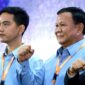 Pasangan Calon Presiden, Prabowo Subianto bersama Calon Wakil Presiden, Gibran Rakabuming. (Facebook.com/@Prabowo Subianto)