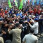Presiden Prabowo Subianto dalam peringatan Hari Buruh Internasional atau May Day 2025 yang digelar di Lapangan Monas, Jakarta Pusat. (Dok. TIm Media Prabowo)