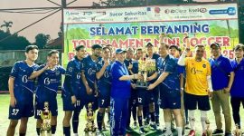 Foto : PROPAMI CUP VI 2025 di TriboOn Mini Soccer, Jeruk Purut, Jakarta Selatan (19/7/25). (Doc.Ist)